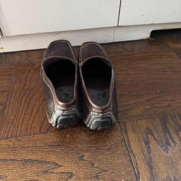 Women's Banana Republic Driving Shoes Moccasins Brown SZ 8 - Picture 5 of 6